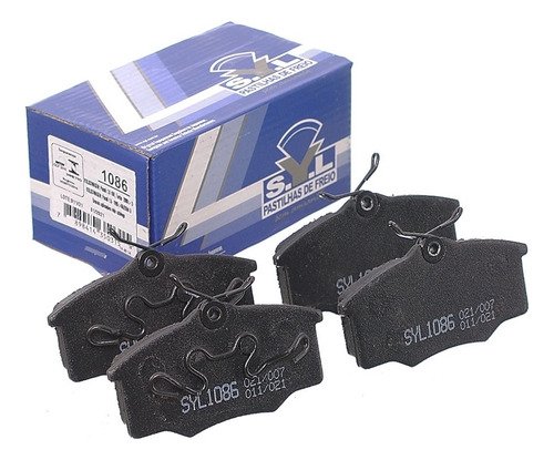 Pastilhas de freio dianteiras - SYL1086
