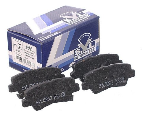 Pastilhas de freio traseiras - SYL5263