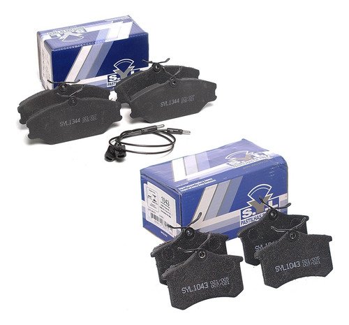 Pastilhas de freio dianteira/traseira - SYL1344 + SYL1043