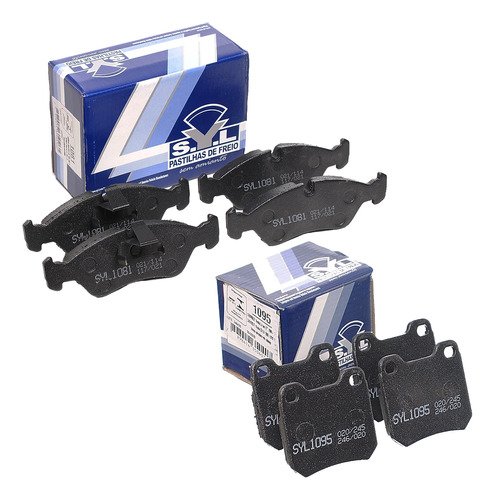 Pastilhas de freio dianteira/traseira - SYL1081 + SYL1095