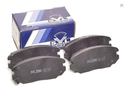 Pastilhas de freio dianteira/traseira - SYL5263 + SYL3260 - Imagem 2