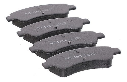 Pastilhas de freio dianteiras - SYL1153 - Imagem 3