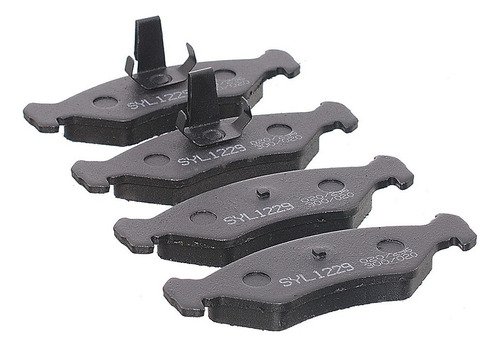 Pastilhas de freio dianteiras - SYL1229 - Imagem 2