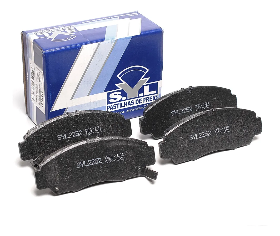 Pastilhas de freio dianteiras - SYL2252