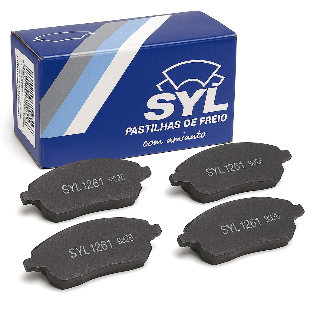 Pastilhas de freio dianteiras - SYL1261