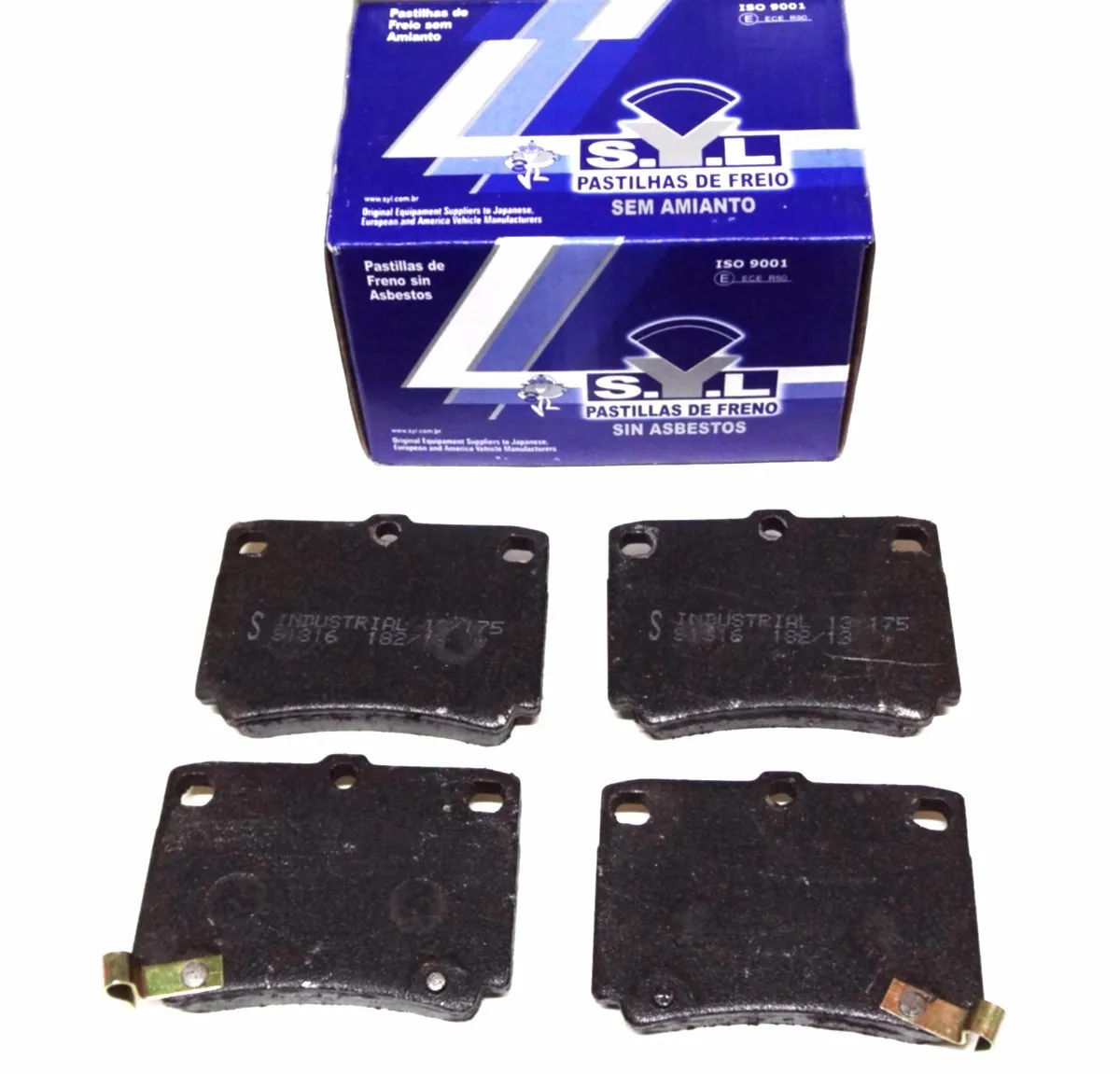 Pastilhas de freio dianteira/traseira - SYL1316 + SYL1311