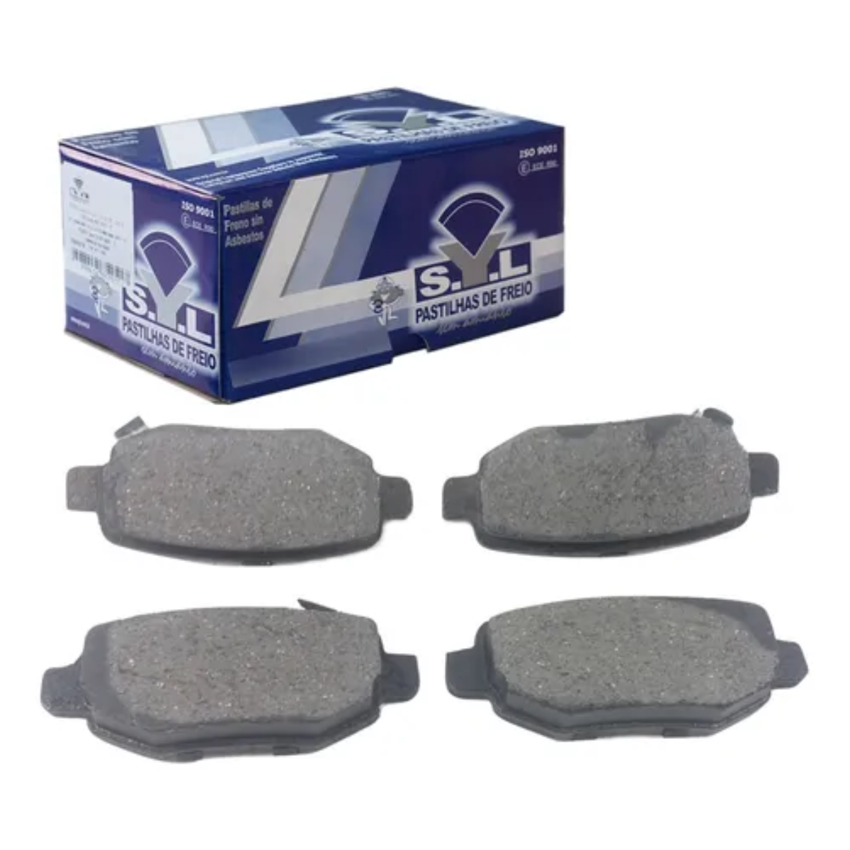 Pastilhas de freio dianteira/traseira - SYL1671 + SYL1852 - Imagem 2