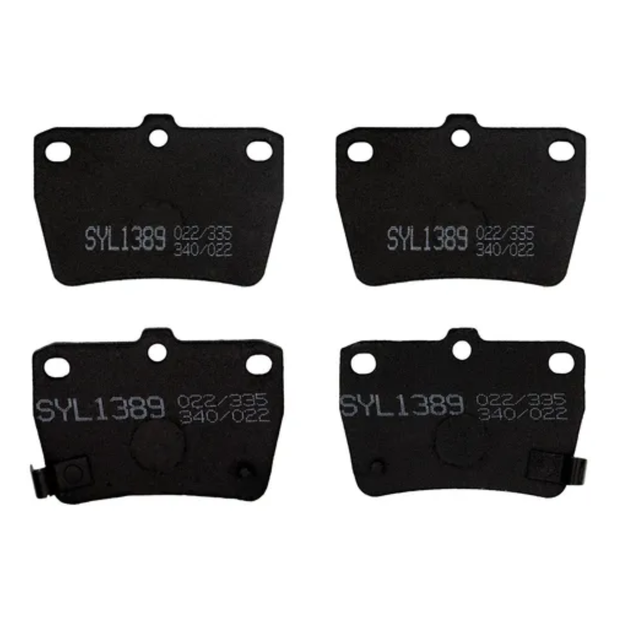 Pastilhas de freio dianteira/traseira - SYL1389 + SYL1671 - Imagem 2