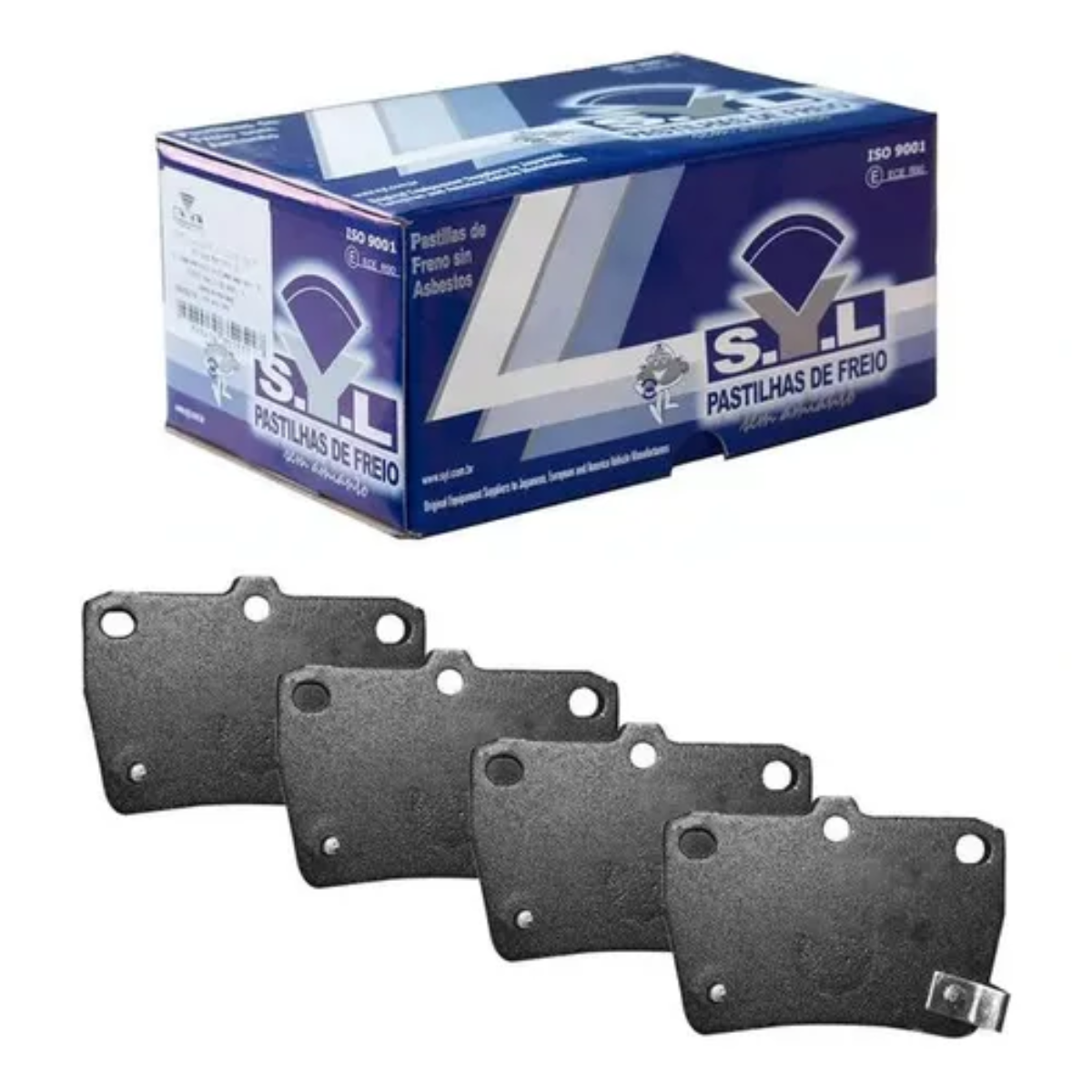 Pastilhas de freio dianteira/traseira - SYL1389 + SYL1671