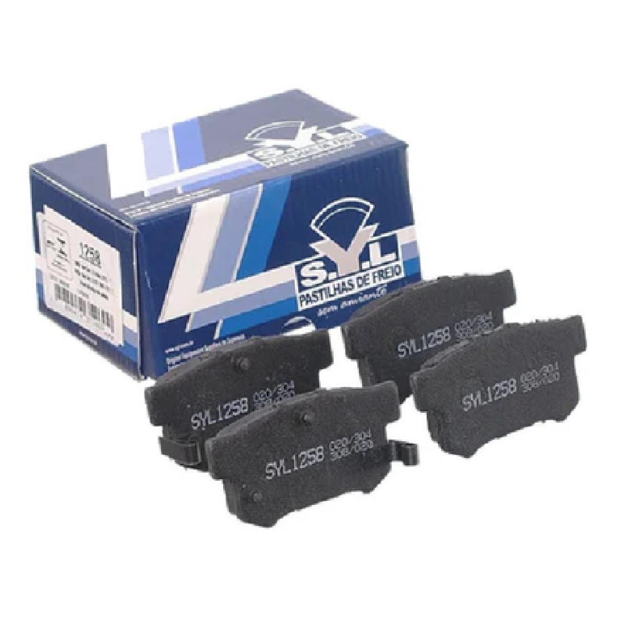 Pastilhas de freio dianteira/traseira - SYL1250 + SYL1258 - Imagem 3