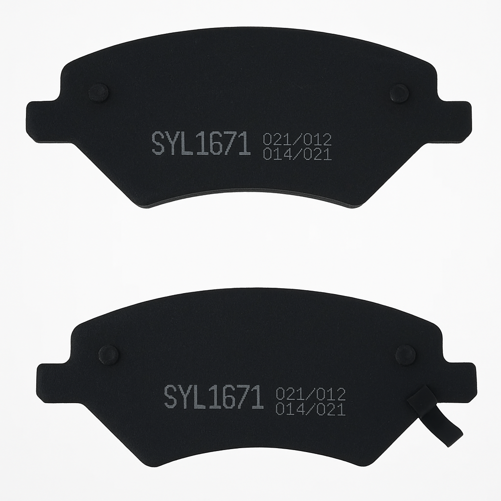Pastilhas de freio dianteira/traseira - SYL1389 + SYL1671 - Imagem 4