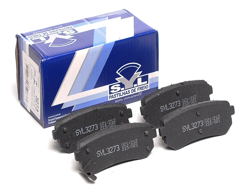 Pastilhas de freio dianteira/traseira - SYL2374 + SYL3273 - Imagem 2