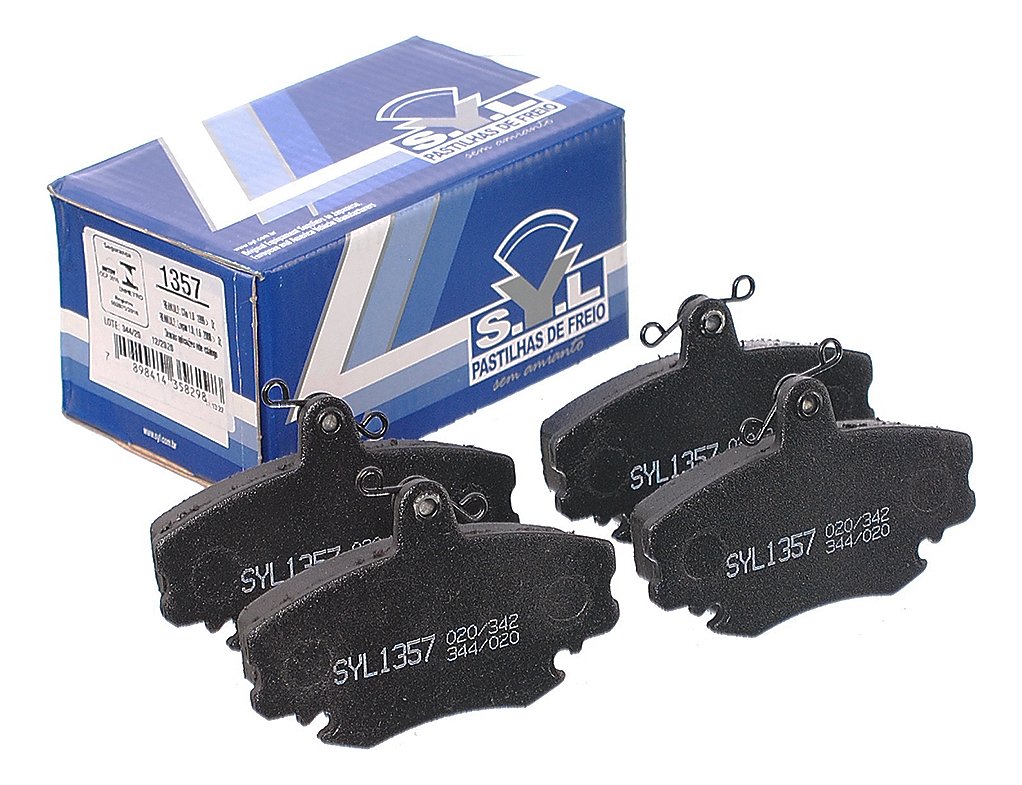 Pastilhas de freio dianteiras - SYL1357